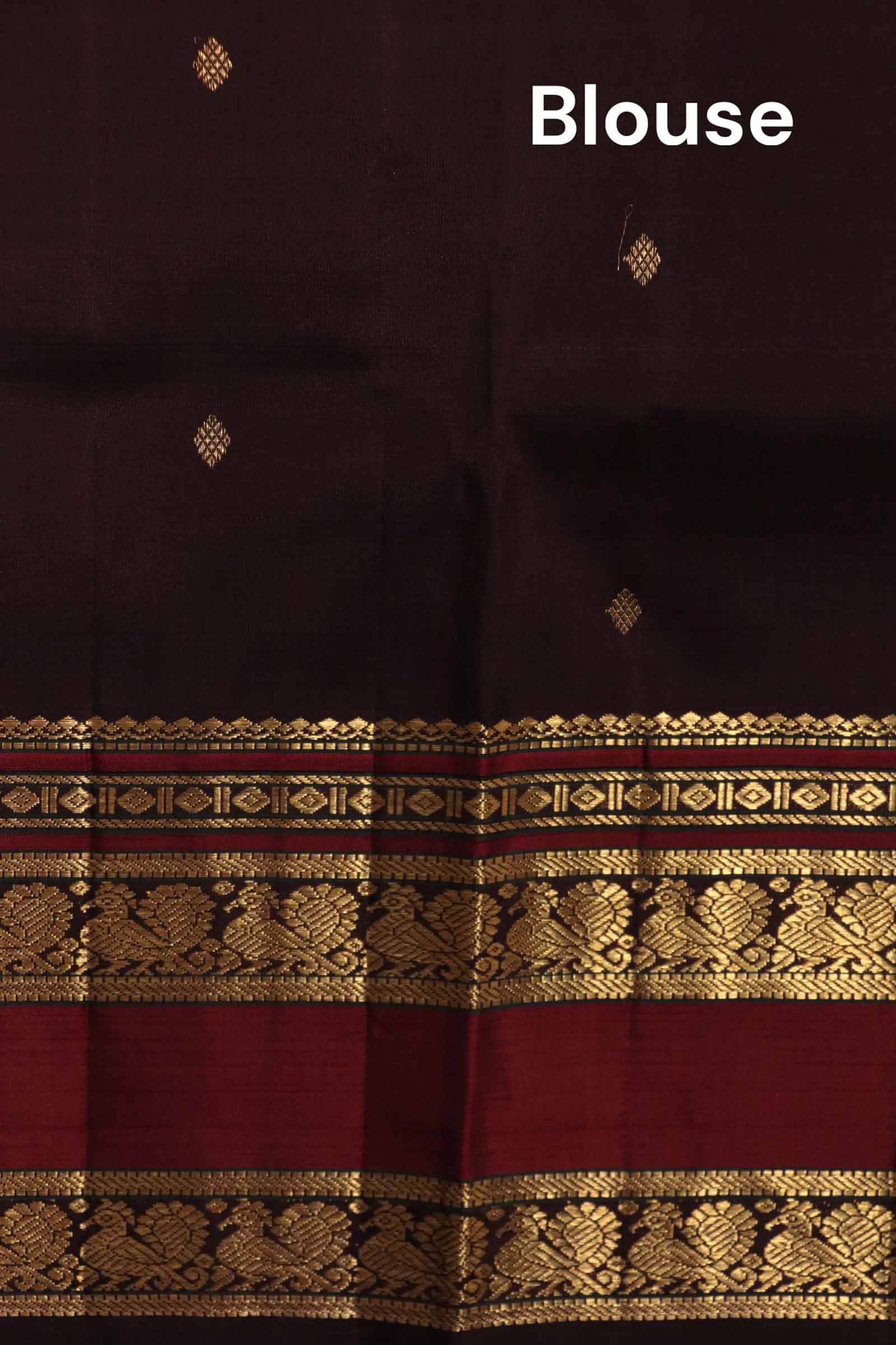 Pure Handloom Kanjeevaram Silk Saree AL212151